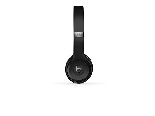 Beats Solo3 Wireless On-Ear Headphones - Apple W1 Chip, 40 Hours Listen Time, Matte Black (Previous Generation)