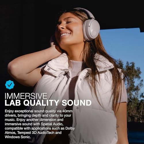 Mauve Hybrid Active Noise Cancelling JLab JBuds Lux ANC Wireless Headphones
| Customizable Sound JLab JBuds Lux ANC Wir