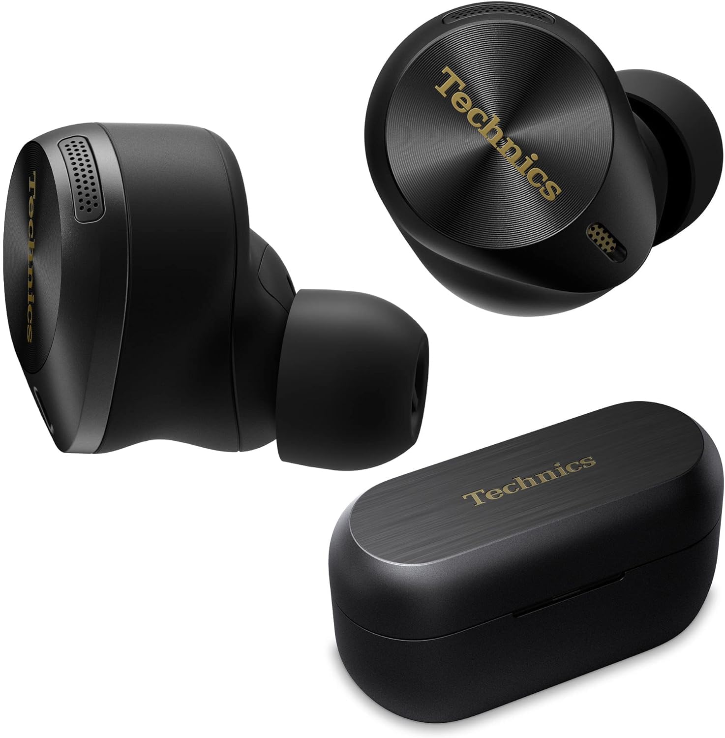 Technics Premium Hi-Fi True Wireless Bluetooth Earbuds for Music Lovers - Noise Cancelling + Multipoint Connectivity - E